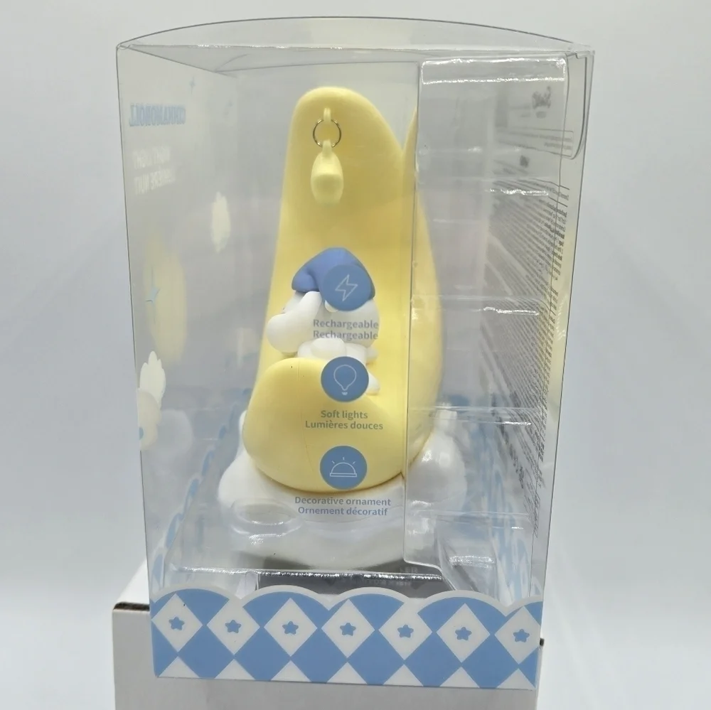 Sanrio Cinnamoroll Moon Shaped Night Light